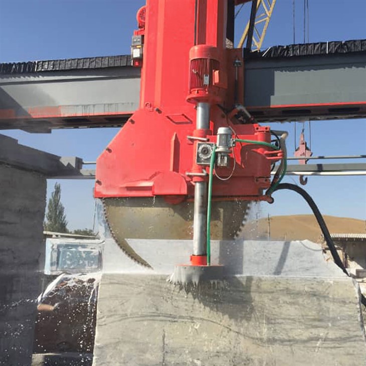 Stone Block Cutting factory