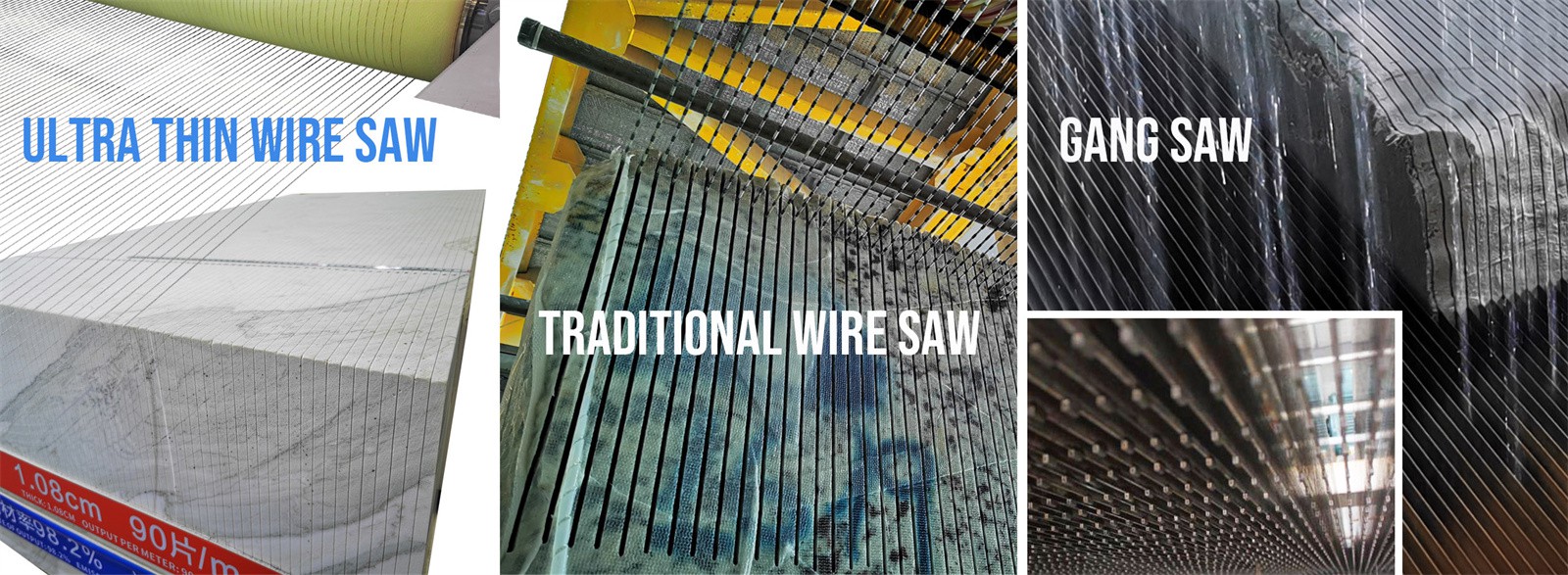 Block cutting machines Block cutting machines