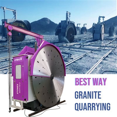 Granit-Steinbruch-Schneidemaschine