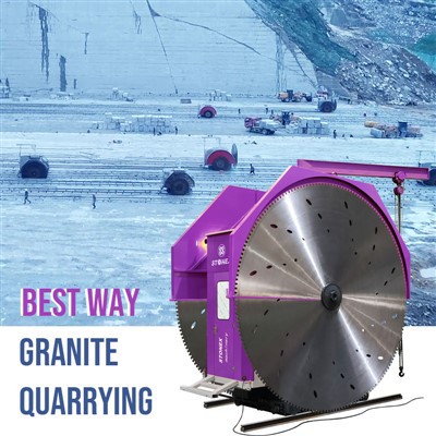 Bruchsteinschneidemaschine